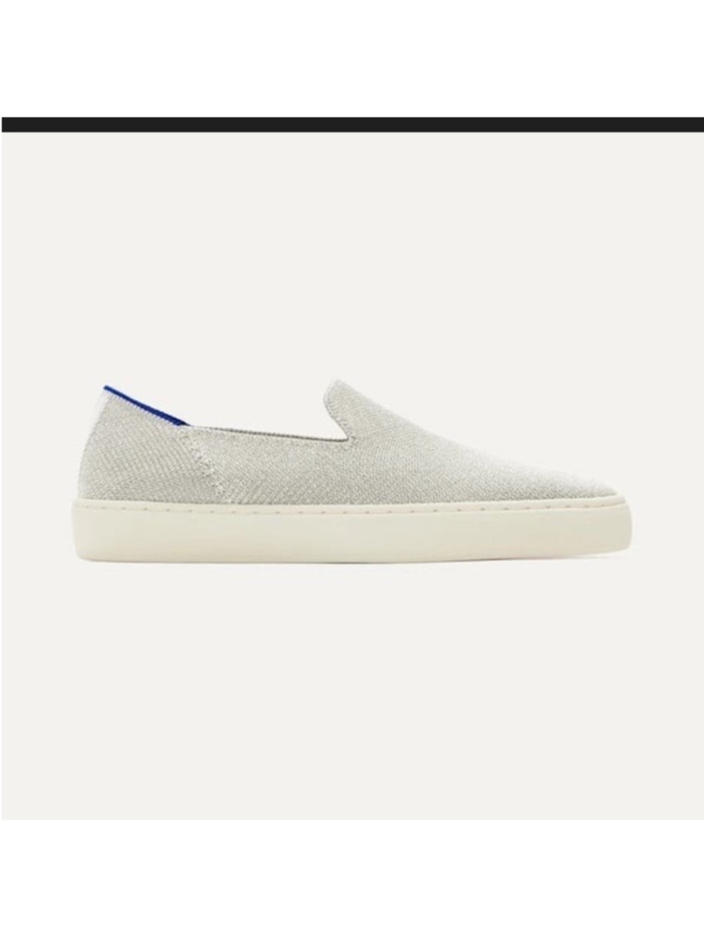 Rothy’s The Slip On Sneaker Diamond Twill Knit Sneakers NIB Women’s 11.5 New Box - Picture 2 of 11